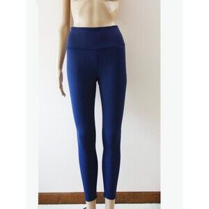 Fabletics High Rise Powerhold Ankle Leggings In Navy (S) EUC